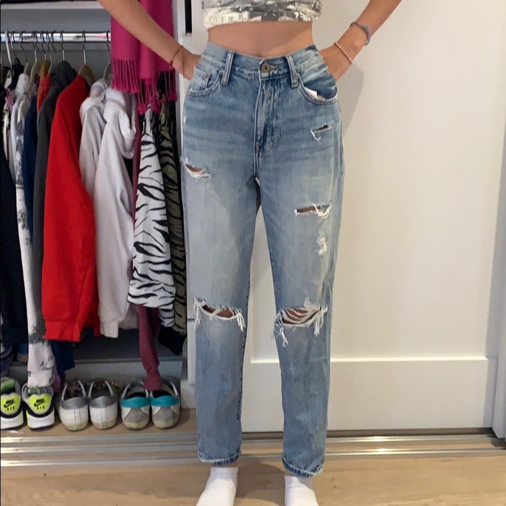 Pistols high waisted mom jeans